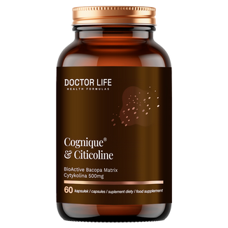 Doctor Life Cognique & Citicoline, 60 kapsułek - zdjęcie produktu