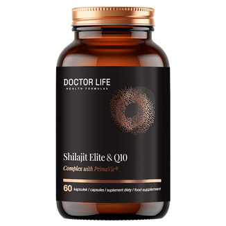 Doctor Life Shilajit Elite PrimaVie & Q10, 60 kapsułek - zdjęcie produktu