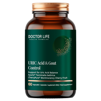 Doctor Life Uric Acid & Gout Control, 60 kapsułek - zdjęcie produktu