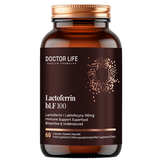 Doctor Life Laktoferyna bLF 100 mg, 60 kapsułek - zdjęcie produktu