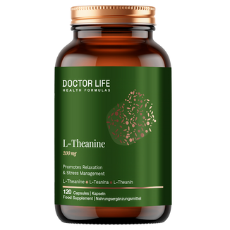 Doctor Life L-Theanine, L-teanina 200 mg 120 kapsułek - zdjęcie produktu