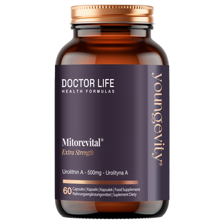 Doctor Life Mitorevital Urolityna A, 60 kapsułek - zdjęcie produktu