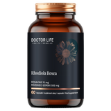 Doctor Life Rhodiola Rosea, różeniec górski 500 mg, 60 kapsułek - miniaturka zdjęcia produktu
