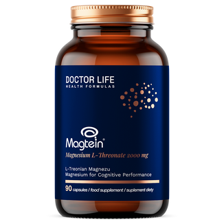 Doctor Life Magtein, L-treonian magnezu 2000 mg, 90 kapsułek - zdjęcie produktu