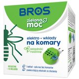 Bros Zielona Moc, elektro + wkłady na komary, 10 sztuk - miniaturka zdjęcia produktu