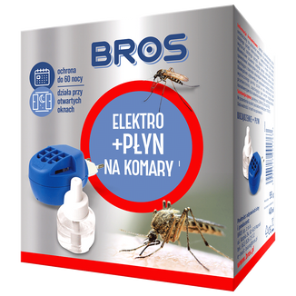 Bros, elektro + płyn na komary, 60 nocy - zdjęcie produktu