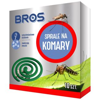 Bros, spirale na komary, 10 sztuk - zdjęcie produktu