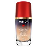 Janda, sceniczny make-up, podkład do twarzy, dobrze kryjący, 03 beż, 30 ml - miniaturka zdjęcia produktu