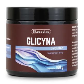 Skoczylas Glicyna tryptofan, proszek, 100 g - zdjęcie produktu
