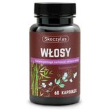 Skoczylas Włosy, L-cysteina, biotyna, L-metionina, 60 kapsułek - miniaturka zdjęcia produktu