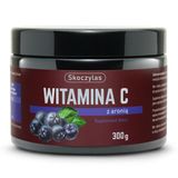 Skoczylas Witamina C z aronią, proszek, 300 g - miniaturka zdjęcia produktu
