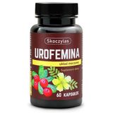 Skoczylas Urofemina, układ moczowy, D-mannoza, laktoferyna, 60 kapsułek - miniaturka zdjęcia produktu