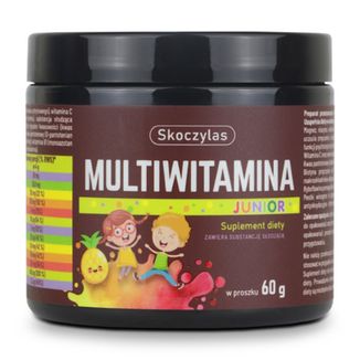 Skoczylas Multiwitamina junior, proszek, 60 g - zdjęcie produktu