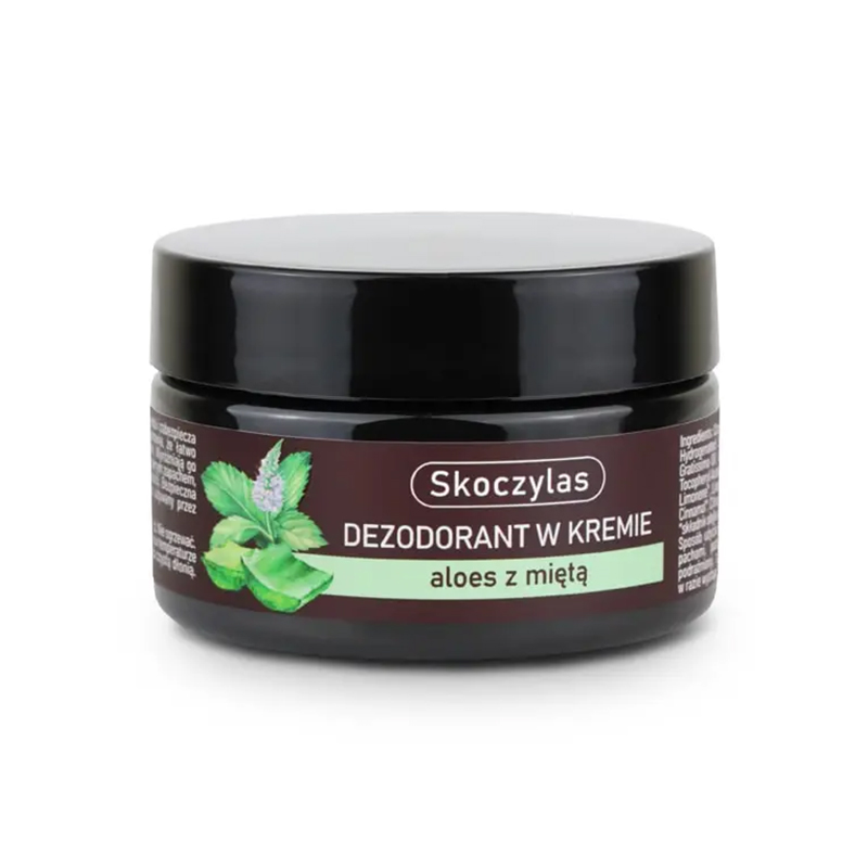 Nieznana Skoczylas, dezodorant w kremie, aloes z miętą, 60 ml