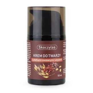 Skoczylas, krem do twarzy z płatkami owsianymi i anyżem, 50 ml - zdjęcie produktu