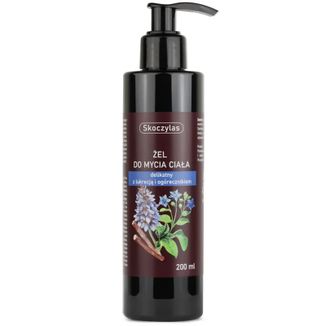 Skoczylas, delikatny żel do mycia ciała z lukrecją i ogórecznikiem, 200 ml - zdjęcie produktu