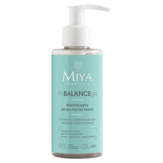 Miya myBALANCEgel, balansujący żel do mycia twarzy, 140 ml - zdjęcie produktu