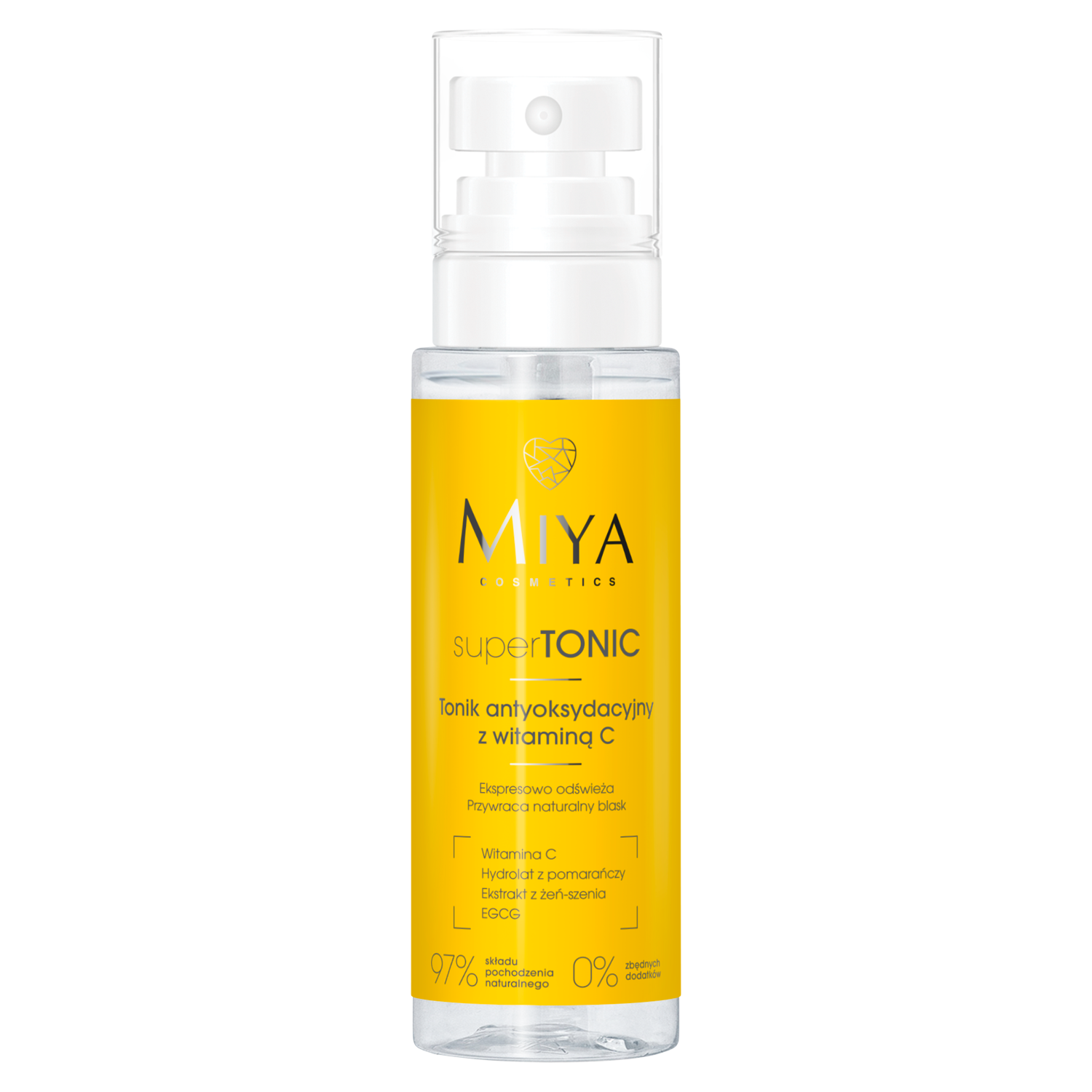 Nieznana Miya superTONIC, Tonikum antioxidativ mit Vitamin C, 100 ml — Inhaltsstoffe und Bewertung
