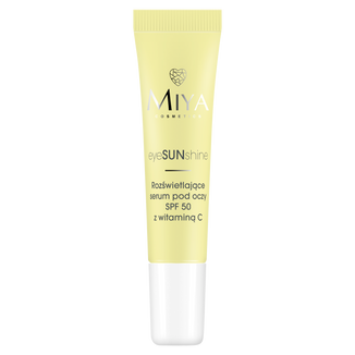 Miya eyeSUNshine, rozświetlające serum pod oczy, SPF 50, 15 ml - zdjęcie produktu