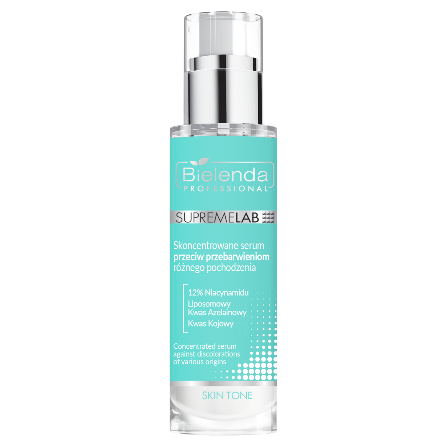 Nieznana Bielenda Professional SupremeLAB Skin Tone, skoncentrowane serum przeciw przebarwieniom różnego pochodzenia, 30 ml