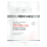 Bielenda Professional SupremeLAB Cellular Senolytic Activator & Cellular Complex, senolityczna maska intensywnie przeciwzmarszczkowa, 1 sztuka - miniaturka zdjęcia produktu