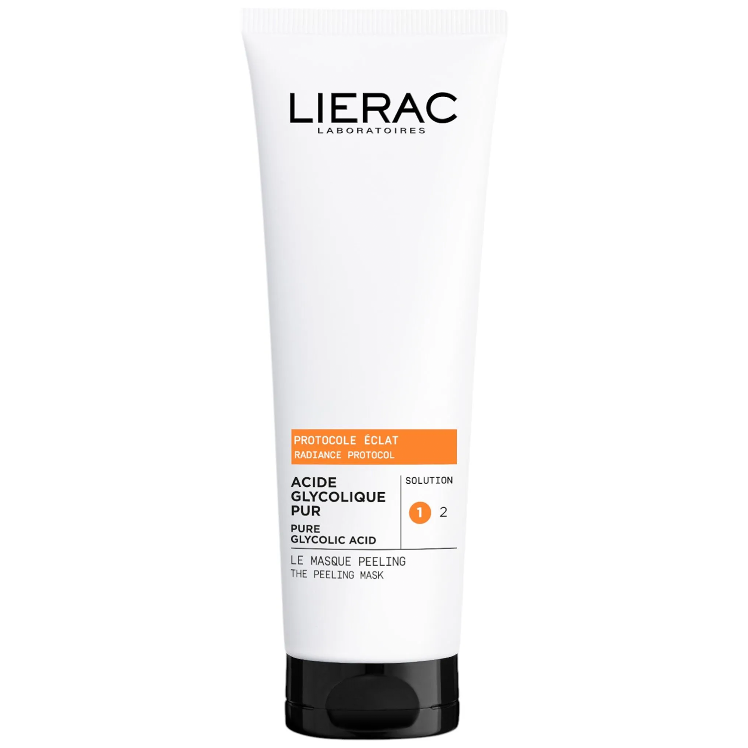 Lierac Lierac Protocole Aktywacja Glanz, Maske peelend mit Säure mit Glykolsäure, 75 ml — Inhaltsstoffe und Bewertung