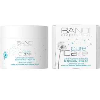 Bandi Pure Care, ceramidowe masełko do demakijażu i mycia 2w1, 90 ml Bandi Pure Care, ceramidowe masełko do demakijażu i mycia 2w1, 90 ml - zdjęcie produktu