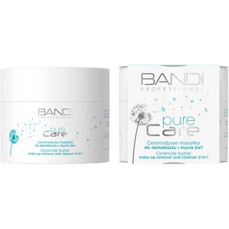 Bandi Pure Care, ceramidowe masełko do demakijażu i mycia 2w1, 45 ml USZKODZONE OPAKOWANIE - zdjęcie produktu