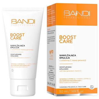 Bandi Boost Care, nawilżająca emulsja z witaminą C nowej generacji, 50 ml - zdjęcie produktu