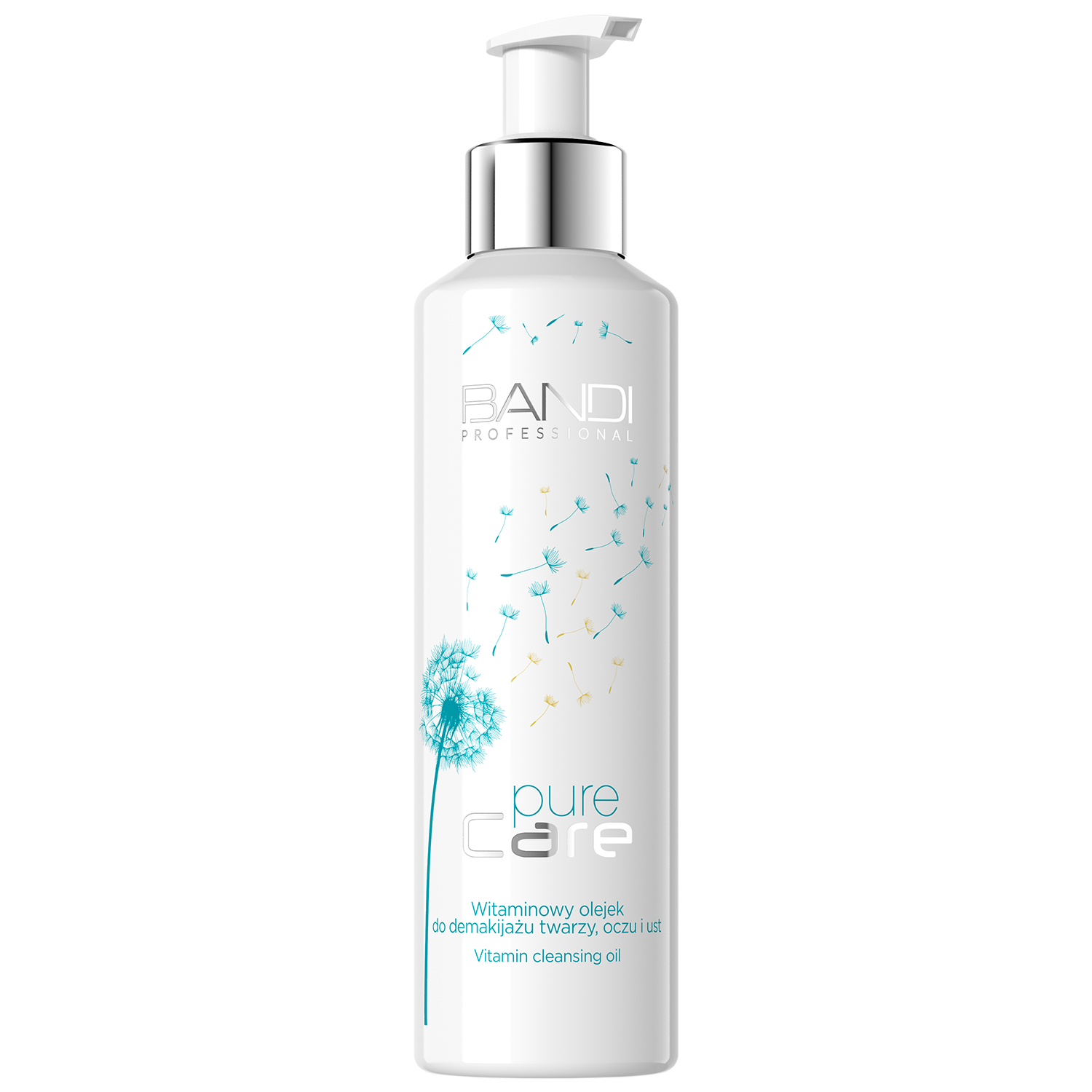 Nieznana Bandi Pure Care, witaminowy olejek do demakijażu twarzy, oczu i ust, 170 ml
