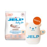 Jelp Baby 0+, hipoalergiczny proszek do prania, kolor, 1,35 kg + miś gratis - miniaturka zdjęcia produktu