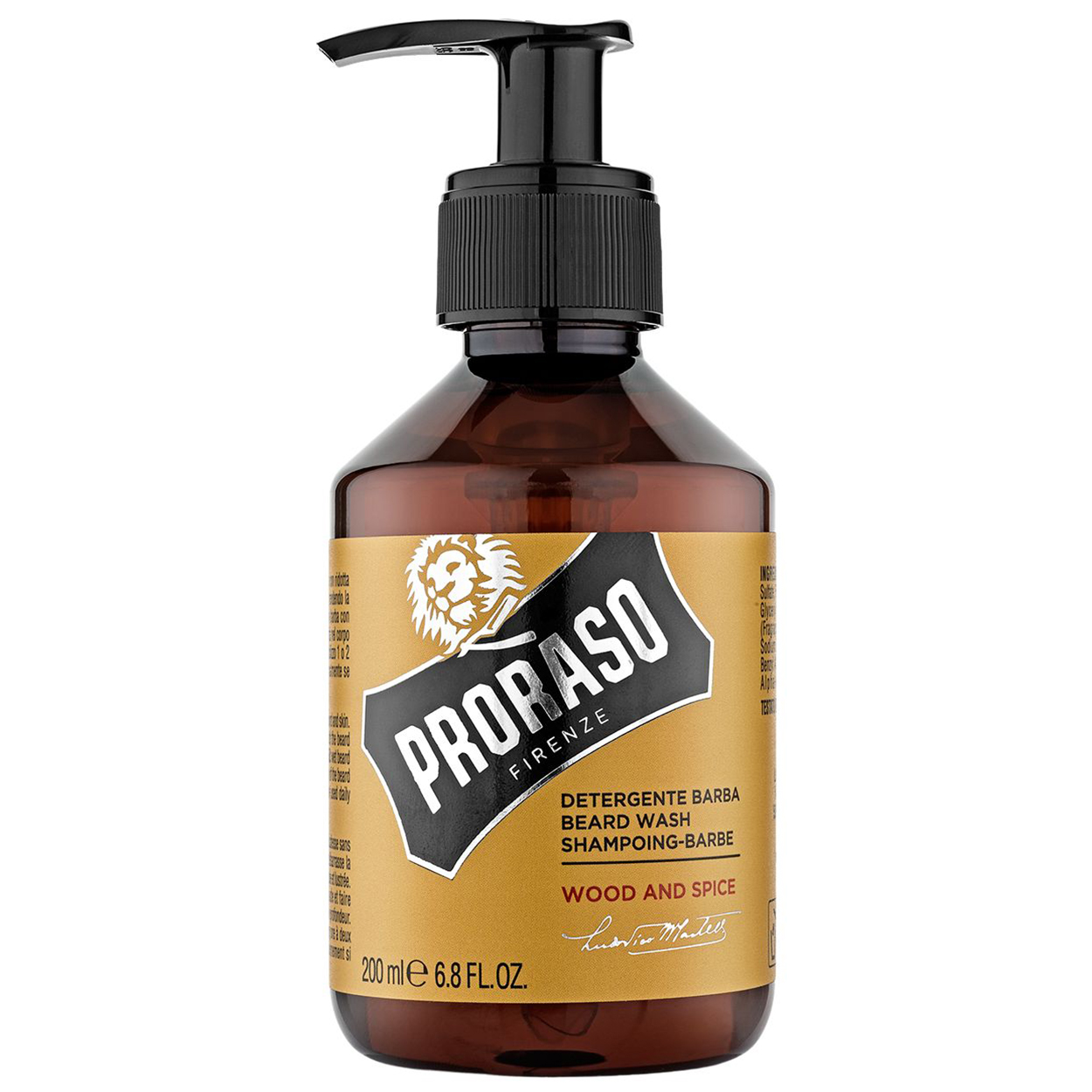 Proraso Proraso Wood and Spice, Shampoo für den Bart, 200 ml — Inhaltsstoffe und Bewertung