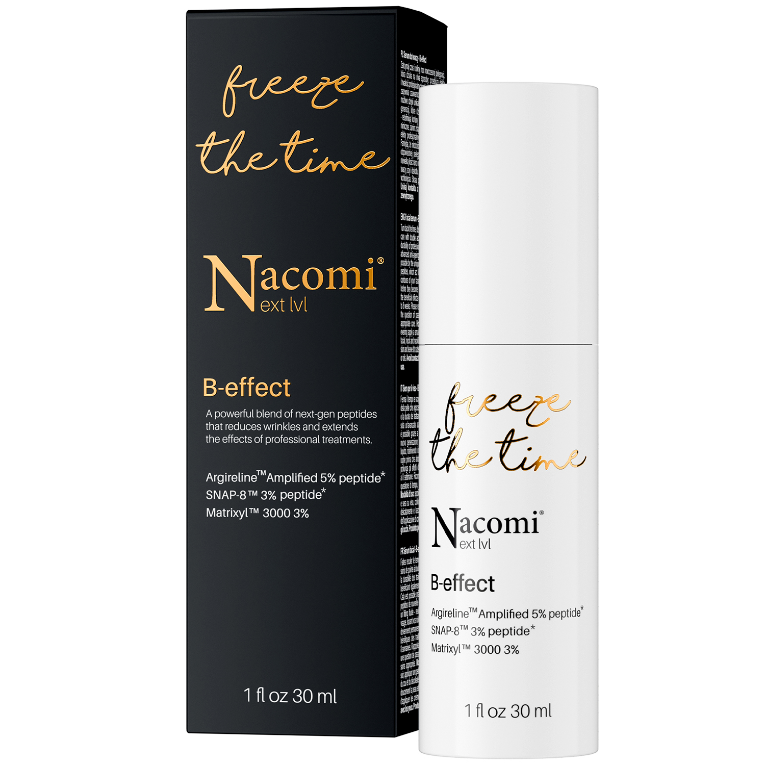 Nieznana Nacomi Next Level B-effect, serum do twarzy, 30 ml — Składniki i ocena