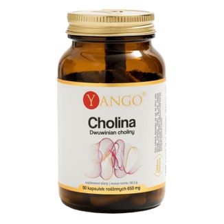 Yango Cholina, dwuwinian choliny, 90 kapsułek - zdjęcie produktu