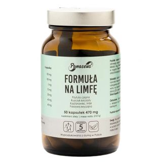 Panaseus Formuła na limfę, 50 kapsułek - zdjęcie produktu