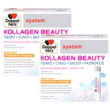 Zestaw Doppelherz System Kollagen Beauty, smak pomarańcza i marakuja, 2 x 30 ampułek - miniaturka zdjęcia produktu