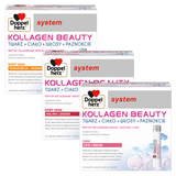 Zestaw Doppelherz System Kollagen Beauty, smak pomarańcza i marakuja, 25 ml x 30 ampułek + smak malina i jagoda, 25 ml x 30 ampułek + smak liczi i melona, 25 ml x 30 ampułek - miniaturka zdjęcia produktu