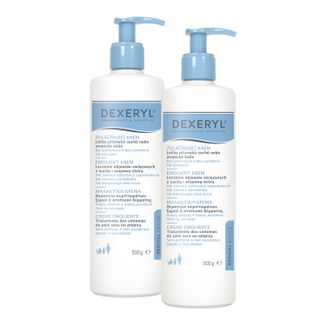 Zestaw Dexeryl, emolient krem do suchej skóry, 2 x 500 g - zdjęcie produktu