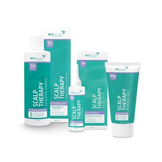 Zestaw Neofollics Skalp Therapy, peeling trychologiczny, 90 ml + maska nawilżająca do skóry głowy, 175 ml + szampon złuszczający do skóry głowy, 250 ml - zdjęcie produktu