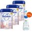Bebilon Profutura DuoBiotik 3, odżywcza formuła na bazie mleka, po 1 roku, 3 x 800 g + Mustela Bebe Enfant Hydra Bebe, mleczko do ciała, 300 ml gratis - miniaturka  zdjęcia produktu