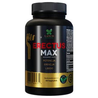 Lanco Nutritions Erectus Max, 60 kapsułek - zdjęcie produktu