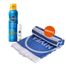 Zestaw Nivea Sun Protect & Dry Touch, balsam do opalania w aerozolu, SPF 30, 200 ml + serum do twarzy 2w1, SPF 50+, 30 ml + ręcznik plażowy gratis - miniaturka  zdjęcia produktu