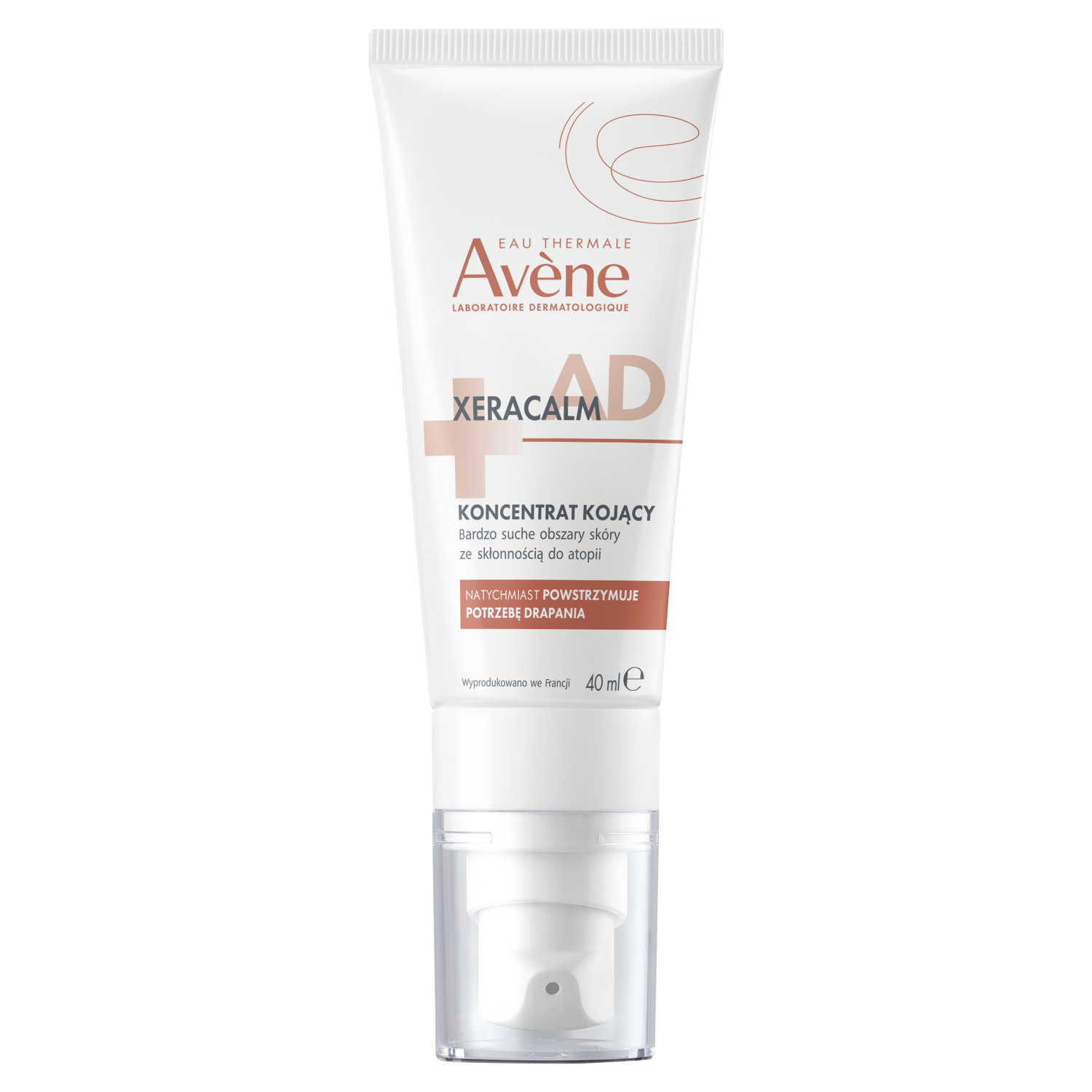 Avene Avene XeraCalm A.D koncentrat kojący, do twarzy, ciała i powiek, skóra podrażniona, atopowa i swędząca, 40 ml — Inhaltsstoffe und Bewertung