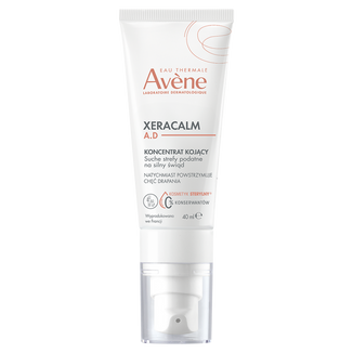 Avene XeraCalm A.D koncentrat kojący, do twarzy, ciała i powiek, skóra podrażniona, atopowa i swędząca, 50 ml - zdjęcie produktu