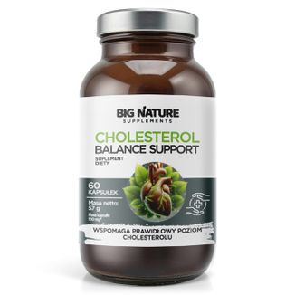 Big Nature Cholesterol Balance Support, 60 kapsułek - zdjęcie produktu