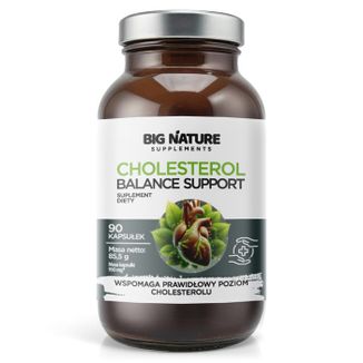 Big Nature Cholesterol Balance Support, 90 kapsułek - zdjęcie produktu