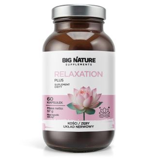Big Nature Relaxation Plus, 60 kapsułek - zdjęcie produktu