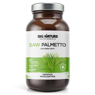 Big Nature Saw Palmetto, 60 kapsułek - zdjęcie produktu