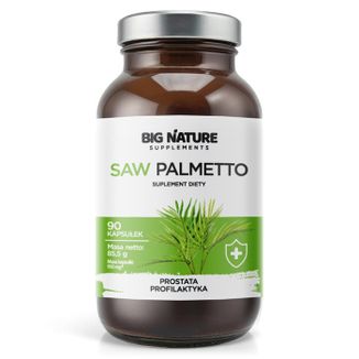 Big Nature Saw Palmetto, 90 kapsułek - zdjęcie produktu
