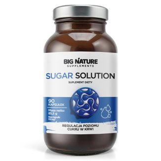 Big Nature Sugar Solution, 90 kapsułek - zdjęcie produktu